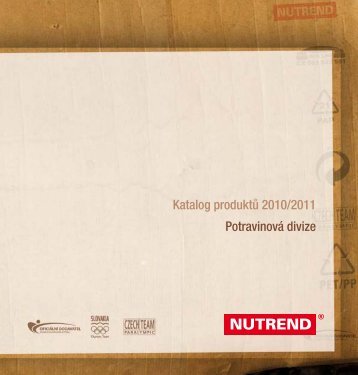 Katalog produktÅ¯ 2010/2011 PotravinovÃ¡ divize - Nutrend