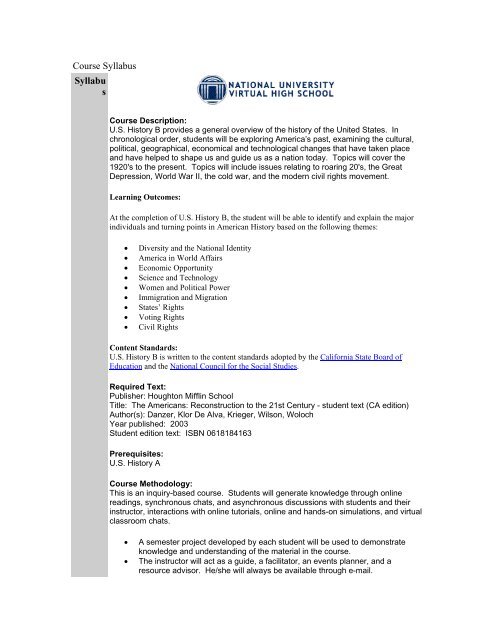 US History B Syllabus National University Virtual High School bj-s-homeschool-homeschool-high-school-american-history-frugal-and
