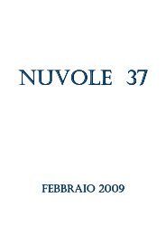 Scarica il n. 37 completo - Nuvole