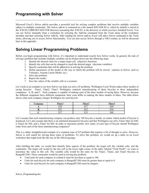 excel solver function in vba 2013 excel solver function in vba 2013