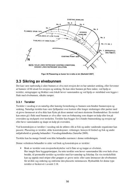 VEILEDER Veileder for dimensjonering av erosjonssikringer ... - NVE