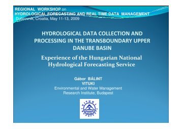 hydrological data collection and processing in the ... - NVE