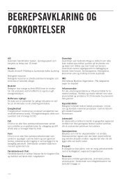 BEGREPSAVKLARING OG FORKORTELSER - NVE