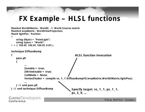 D3DX Effects and the DirectX 9 High-Level Shading ... - Nvidia