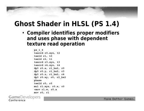 D3DX Effects and the DirectX 9 High-Level Shading ... - Nvidia