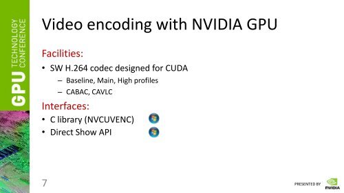 GPU-Accelerated Video Encoding - Nvidia