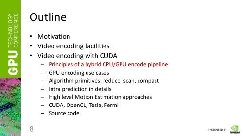 GPU-Accelerated Video Encoding - Nvidia