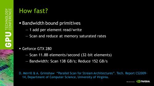 Segmented Scan - Nvidia