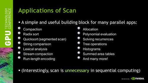 Segmented Scan - Nvidia