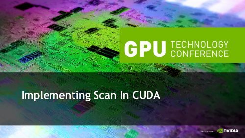 Segmented Scan - Nvidia