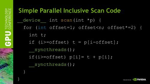 Segmented Scan - Nvidia