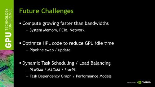 CUDA Accelerated Linpack on Clusters - Nvidia