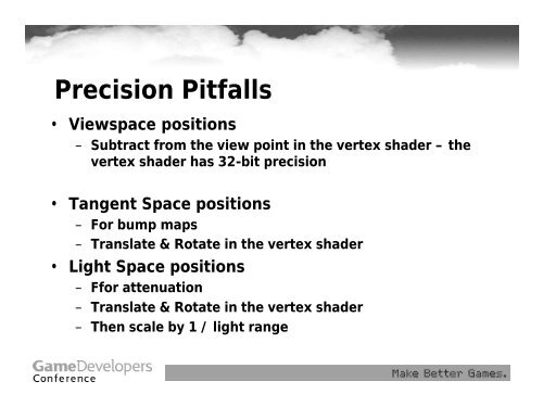 Introduction to the DirectX 9 Shader Models - Nvidia