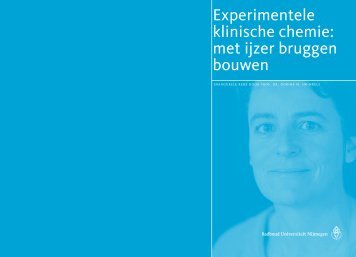 Experimentele klinische chemie: met ijzer bruggen bouwen - NVKC