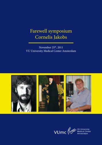 Farewell symposium Cornelis Jakobs - NVKC
