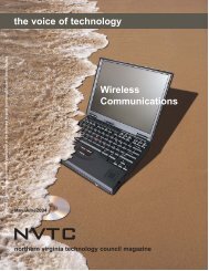 Wireless Communications - Northern Virginia Technology Council