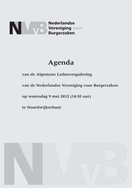Agenda - NVVB
