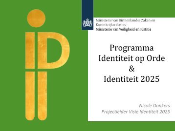 Programma Identiteit op Orde & Identiteit 2025 - NVVB