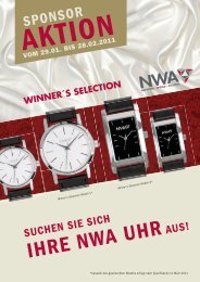 IHRE NWA UHR - nwa-sonnleitner.at