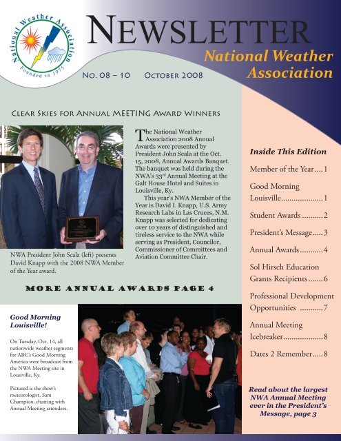 October 2008 - National Weather Association