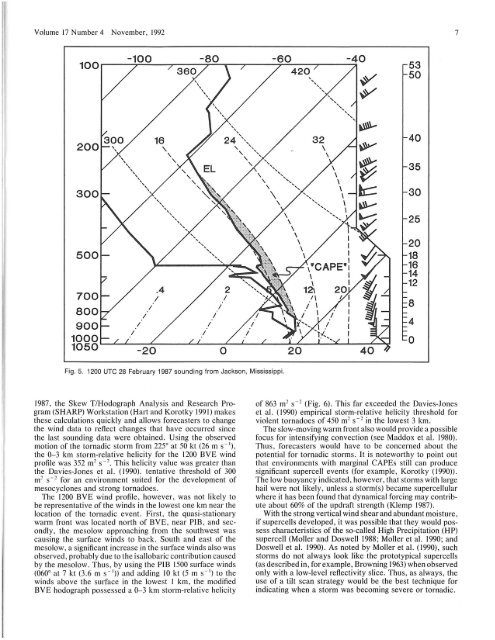 ON THE NEED FOR VOLUMETRIC RADAR DATA WHEN ISSUING ...