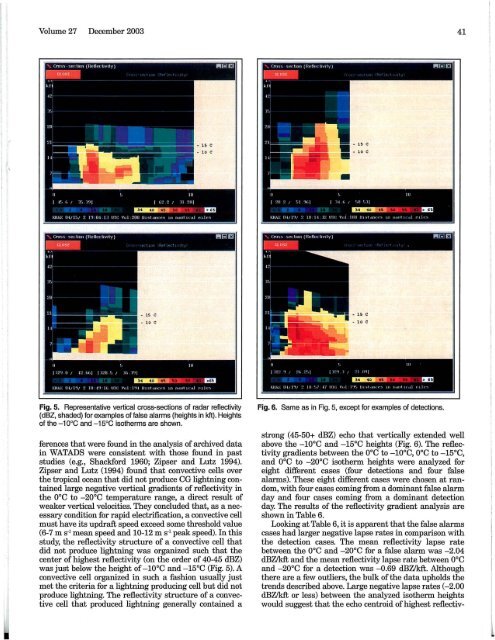 Using WSR-88D reflectivity data for the prediction of cloud-to-ground ...