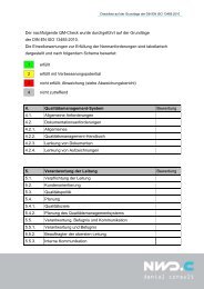 Checkliste DIN EN ISO 13485:2010 - NWD.C dental consult