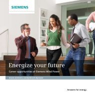 Career opportunities - Siemens