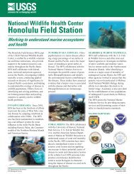 Honolulu Field Station - National Wildlife Health Center - USGS