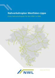 Nahverkehrsplan â NWL