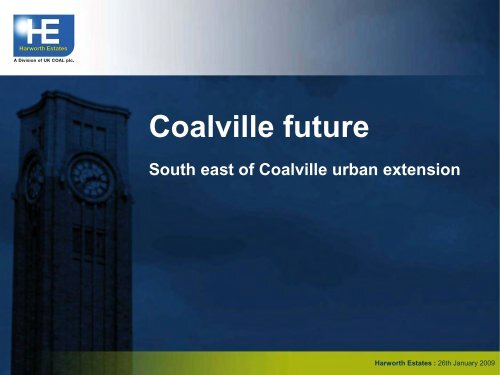 South East Coalville - North West Leicestershire District Council