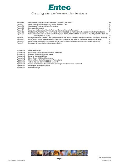 Water Cycle Study - March 2010 - North West Leicestershire District ...