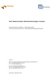 Het Nederlandse Deltatechnologie-cluster - NWP