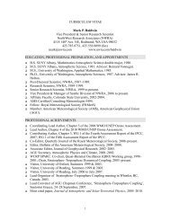 CV (pdf) - NorthWest Research Associates, Inc.