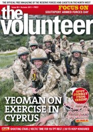 The Volunteer - NWRFCA - Northwest Reserve Forces & Cadets ...