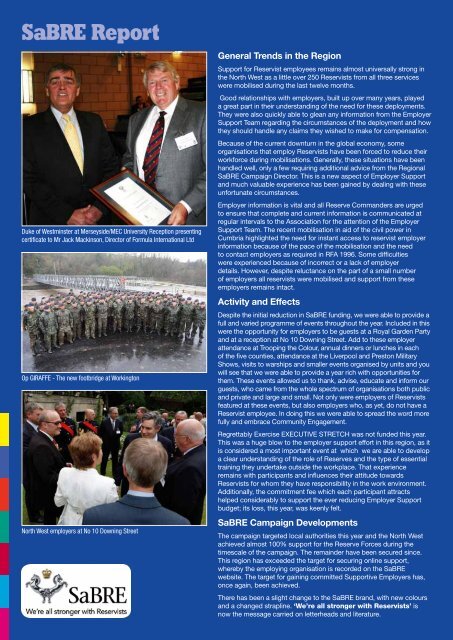 chairman's report - NWRFCA - Northwest Reserve Forces & Cadets ...