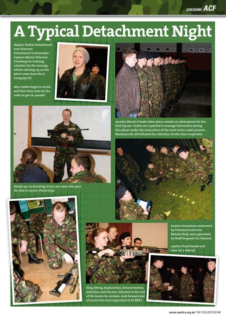 The Volunteer - NWRFCA - Northwest Reserve Forces & Cadets ...