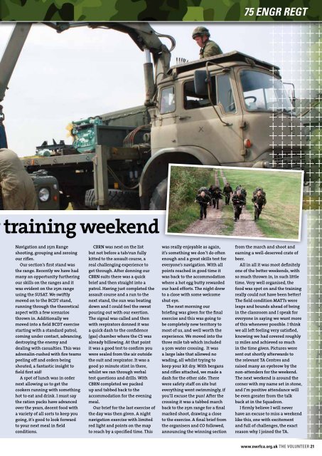 Issue 87 - NWRFCA - Northwest Reserve Forces & Cadets Association