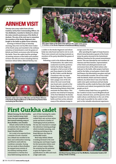 Issue 87 - NWRFCA - Northwest Reserve Forces & Cadets Association