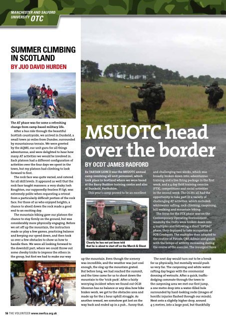 Issue 87 - NWRFCA - Northwest Reserve Forces & Cadets Association