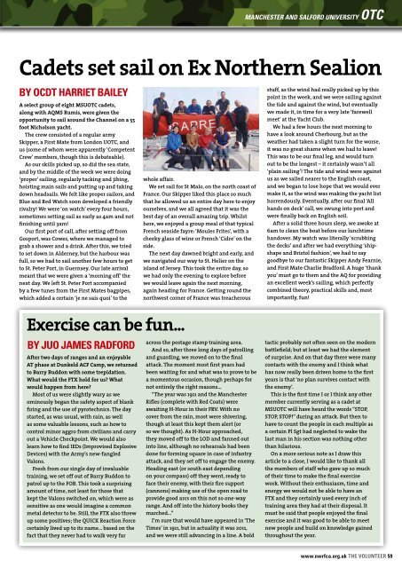 Issue 87 - NWRFCA - Northwest Reserve Forces & Cadets Association