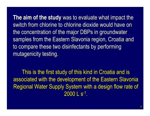 Chlorine dioxide decay and ClO 2