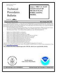 The U.S. East Coast-Gulf of Mexico Wave Forecasting Model - NOAA