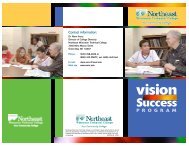 Vision of Success - Northeast Wisconsin Technical College