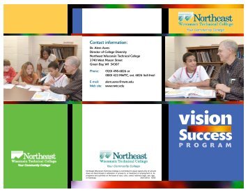 Vision of Success - Northeast Wisconsin Technical College