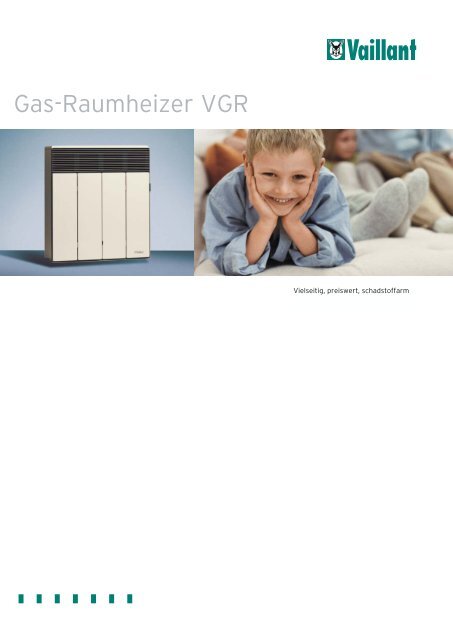 Gas-Raumheizer VGR