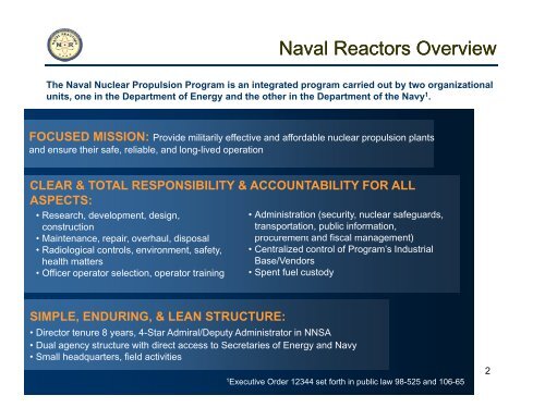 Naval Reactors