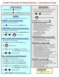 Commander P2 Quick Reference Guide