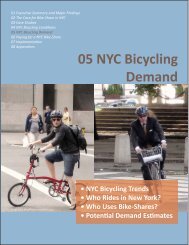 05: New York City Bicycling Demand - NYC.gov