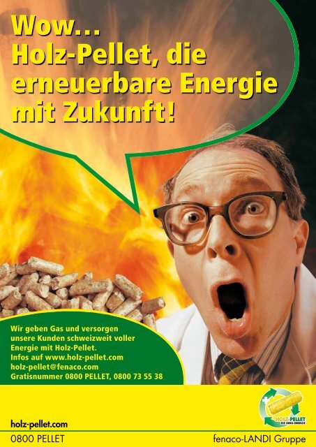 30 Jahre Holzenergie Schweiz, wir gratulieren! - Energie-bois Suisse